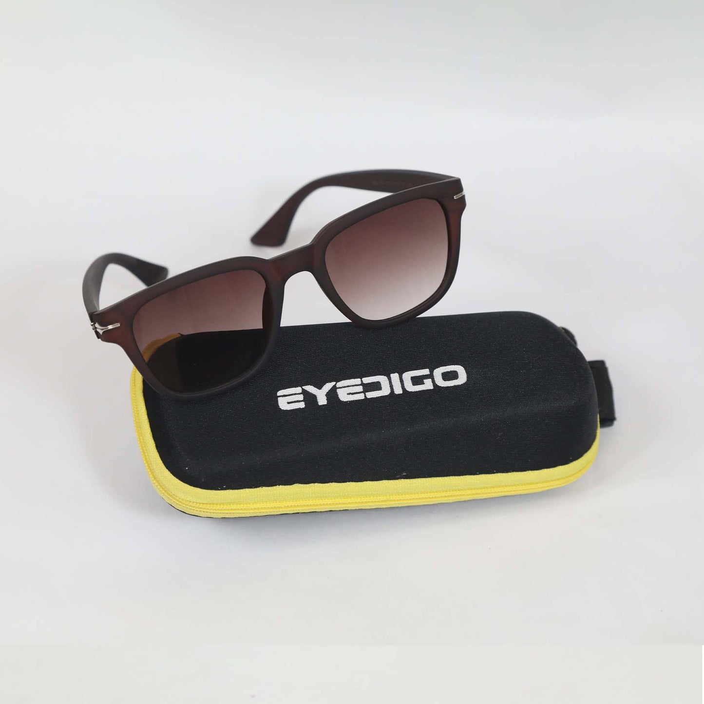 Eyedigo Gradient Brown X Brown wayfarer stylish sunglasses 0001-5