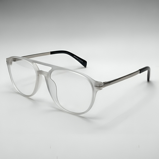 Transparent Aviator BlueBlock Screen Glasses for Unisex E05-0012-4