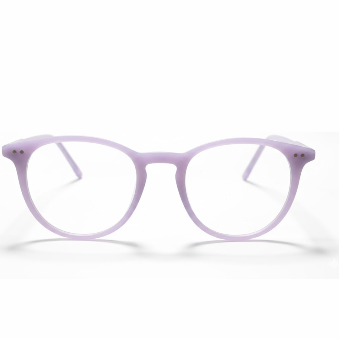 Purple Round Small BlueBlock Screen Glasses for Unisex E05-0032-1