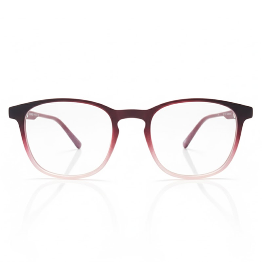 Red Gradient Rectangle Frame for Unisex E05-0006-6