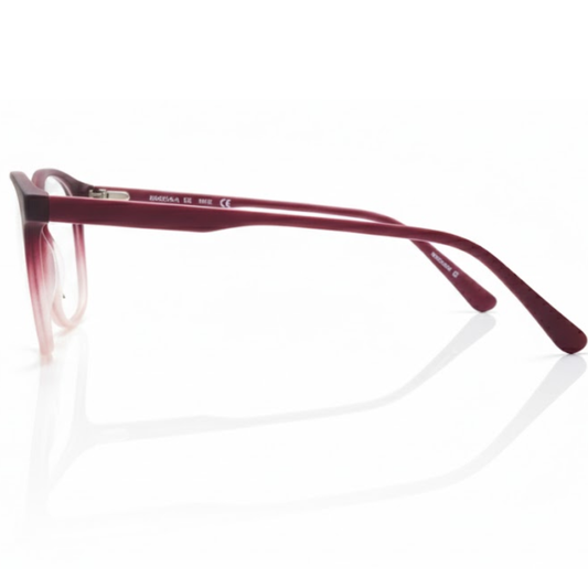 Red Gradient Rectangle BlueBlock Screen Glasses for Unisex E05-0006-6