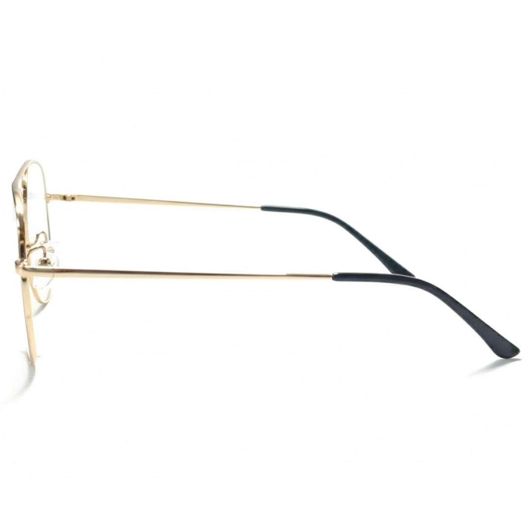 Golden Aviator BlueBlock Screen Glasses for Unisex E05-0008-5