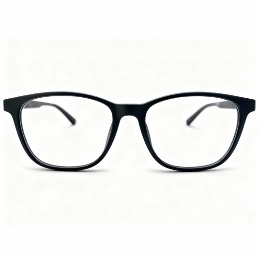 Black Rectangle Frame for Unisex E05-0006-3