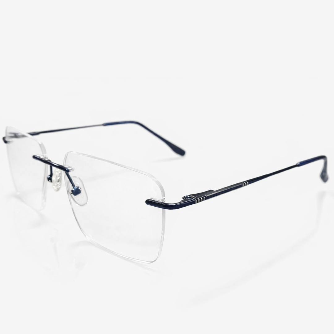 Blue Square Medium Frame for Unisex E05-0018-10