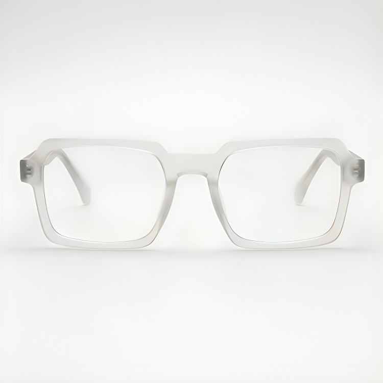 Clear Square BlueBlock Screen Glasses for Unisex E05-0009-5
