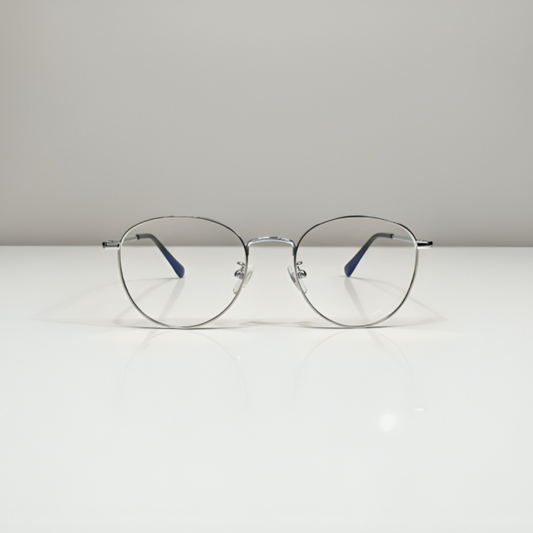 Round BlueBlock Screen Glasses for Unisex E05-0001-6