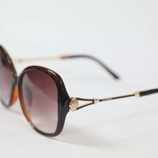 eyedigo-cat-eye-Stylish sunslasses-gradient-brown-brown-diva-front-S09-0012 3