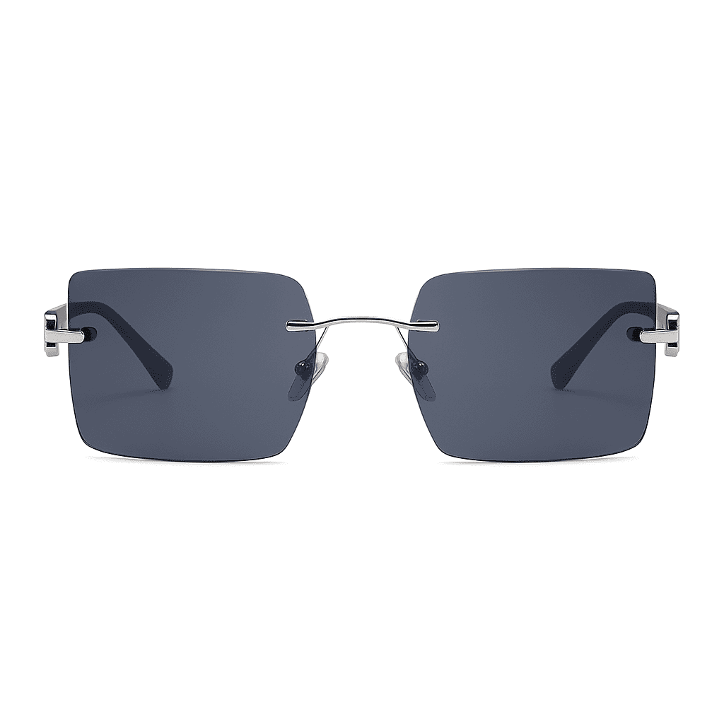 eyedigo-geometric-Stylish sunslasses-blue-silver-astra-front-S09-0005 6