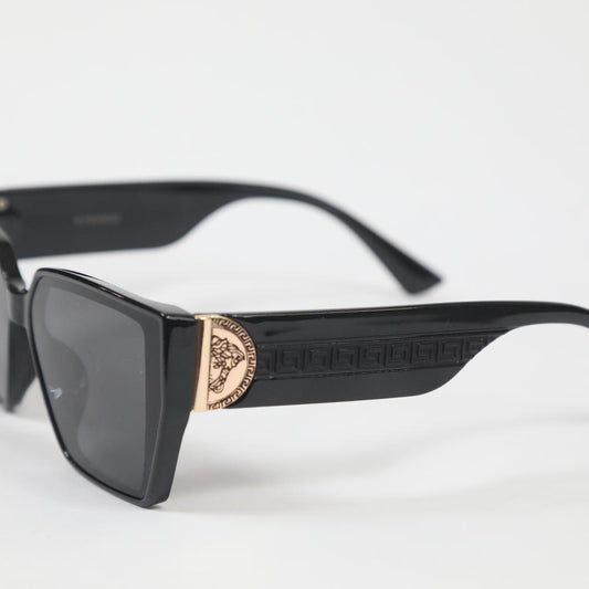 eyedigo-oversize-Stylish sunslasses-black-black-phantom-front-S09-0009 2