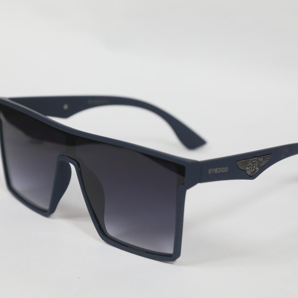 eyedigo-oversize-stylish sunglasses-gradient-black-blue-nexus-front-S09-0003 1