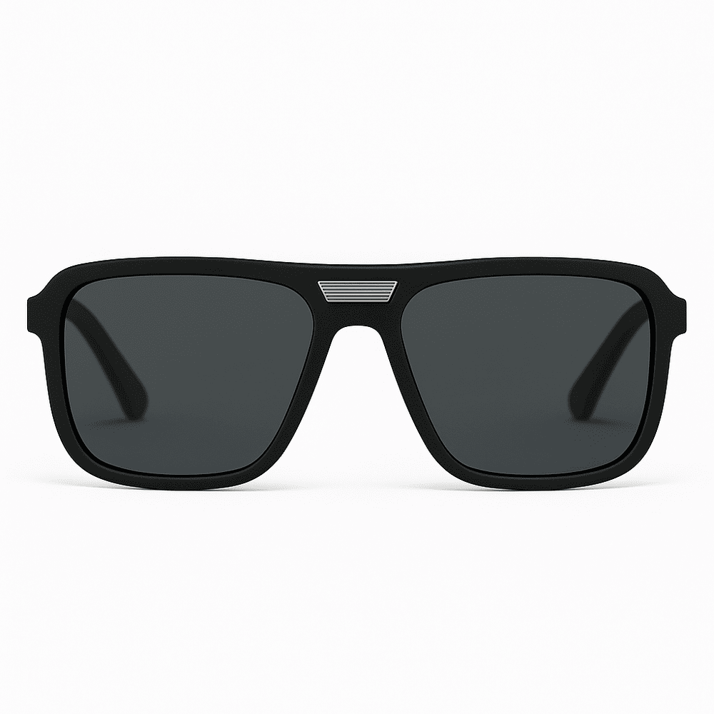 eyedigo-wayfarer-Stylish sunglasses-black-black-nova-front-S10-0017 3