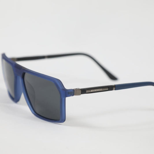 eyedigo-wayfarer-Stylish sunglasses-black-blue-bolt-front-S10-0019 1