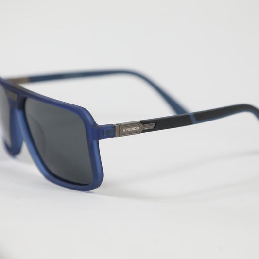 eyedigo-wayfarer-Stylish sunglasses-black-blue-nova-front-S10-0017 2