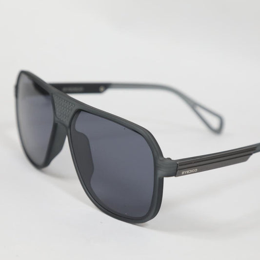 eyedigo-wayfarer-Stylish sunglasses-black-clear-muse-front-S09-0002 4