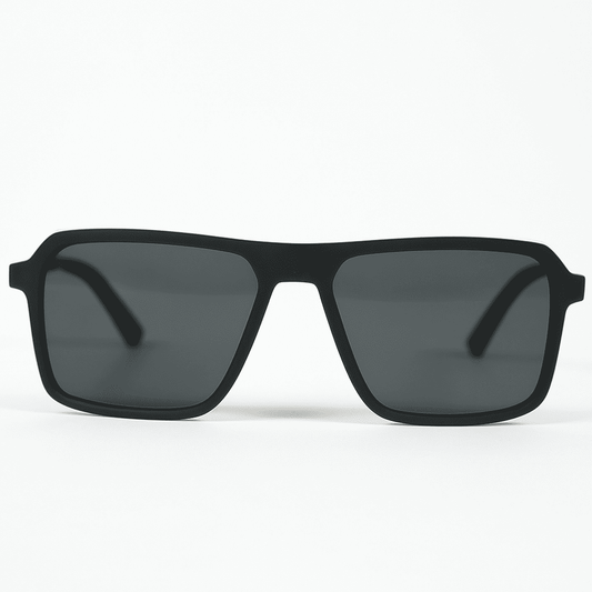eyedigo-wayfarer-Stylish sunglasses-black-matte-black-bolt-front-S10-0019 5