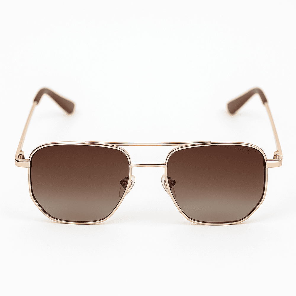 eyedigo-wayfarer-Stylish sunglasses-gradient-brown-golden-sail-front-S10-0025 1
