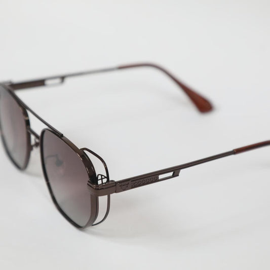 eyedigo-wayfarer-Stylish sunglasses-gradient-brown-rust-sail-front-S10-0025 2