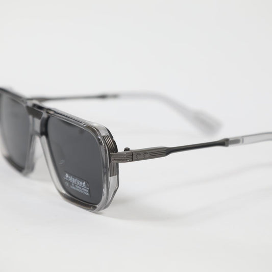 eyedigo-wayfarer-Stylish sunglasses-grey-clear-noir-front-S10-0014 6