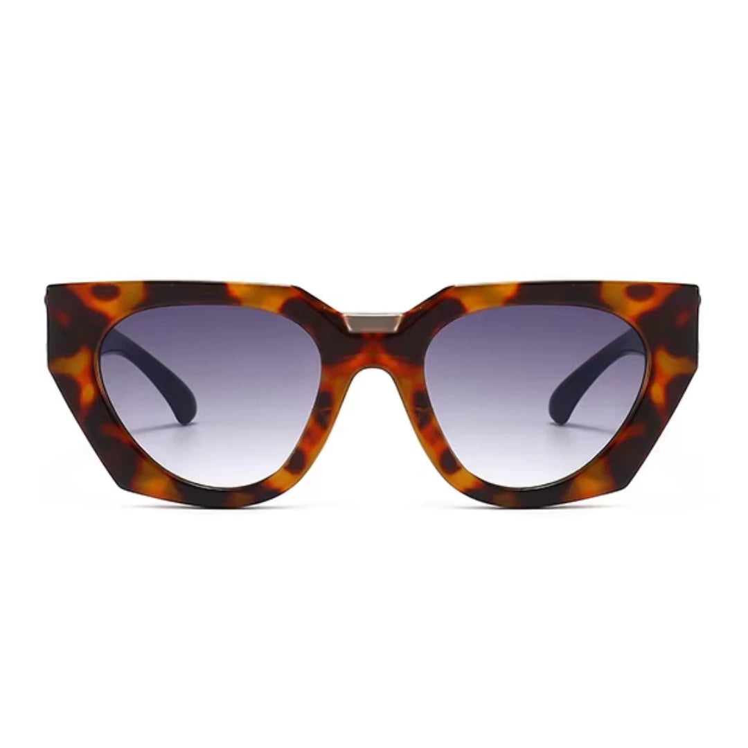 Eyedigo leopard Grey Stylish sunglasses.