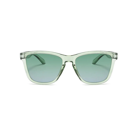 Eyedigo Green X Clear Green Wayfafer Stylish sunglasses.