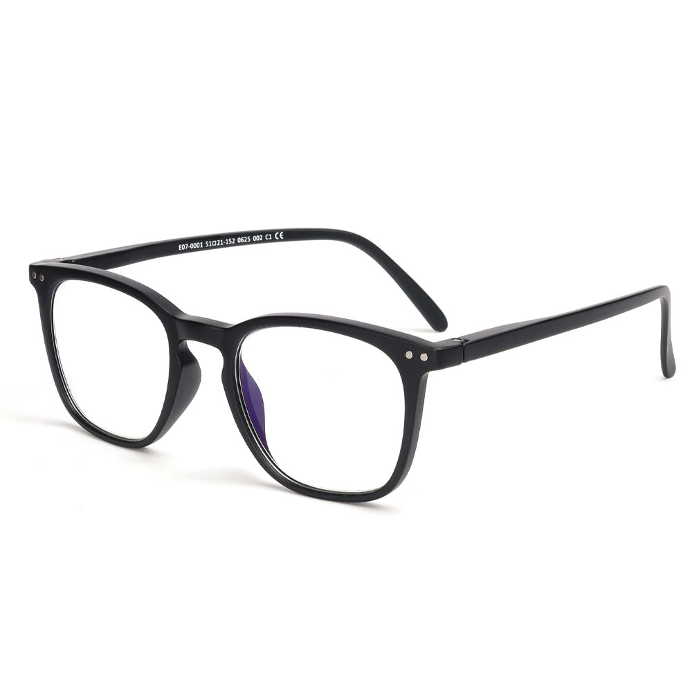 Eyedigo Blue Cut lenses X Matte Black Blue Cut Computer Glasses - E08-0054 1