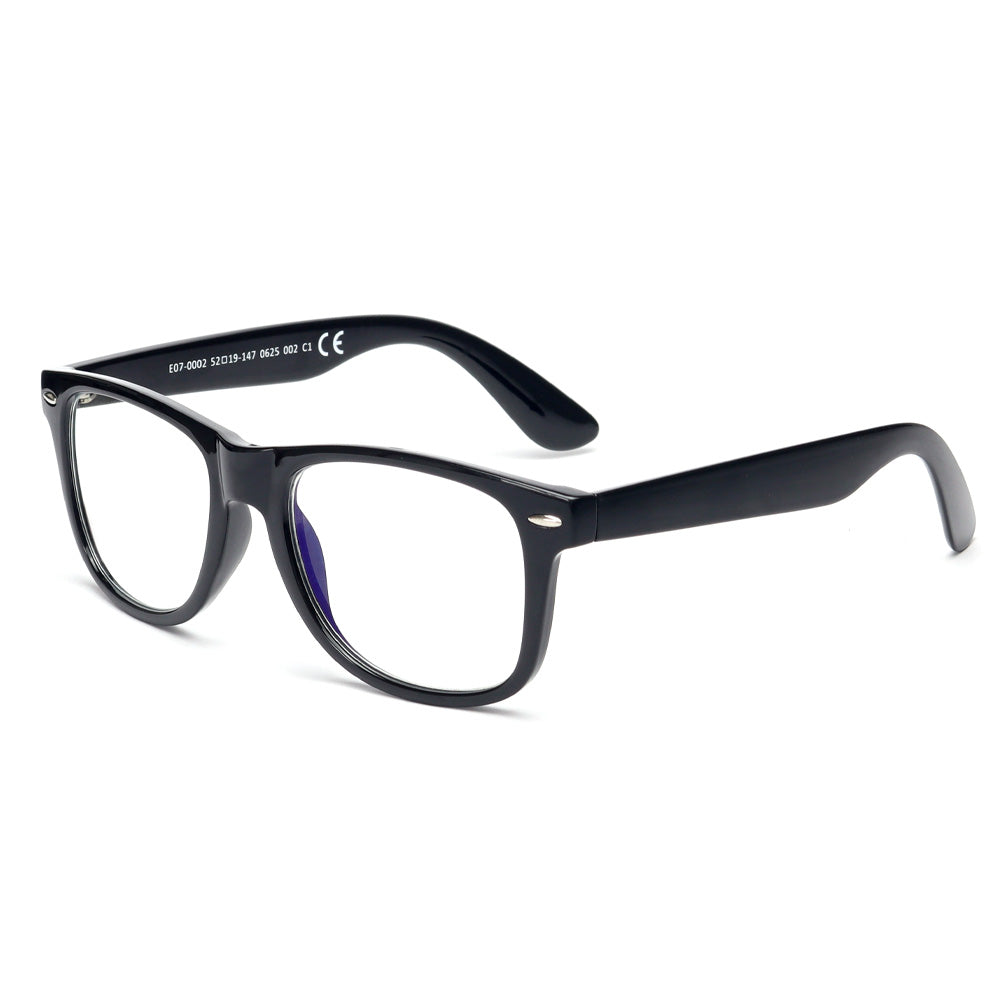 Eyedigo Blue Cut lenses X Shiny blackBlue Cut Computer Glasses - E08-0055 1