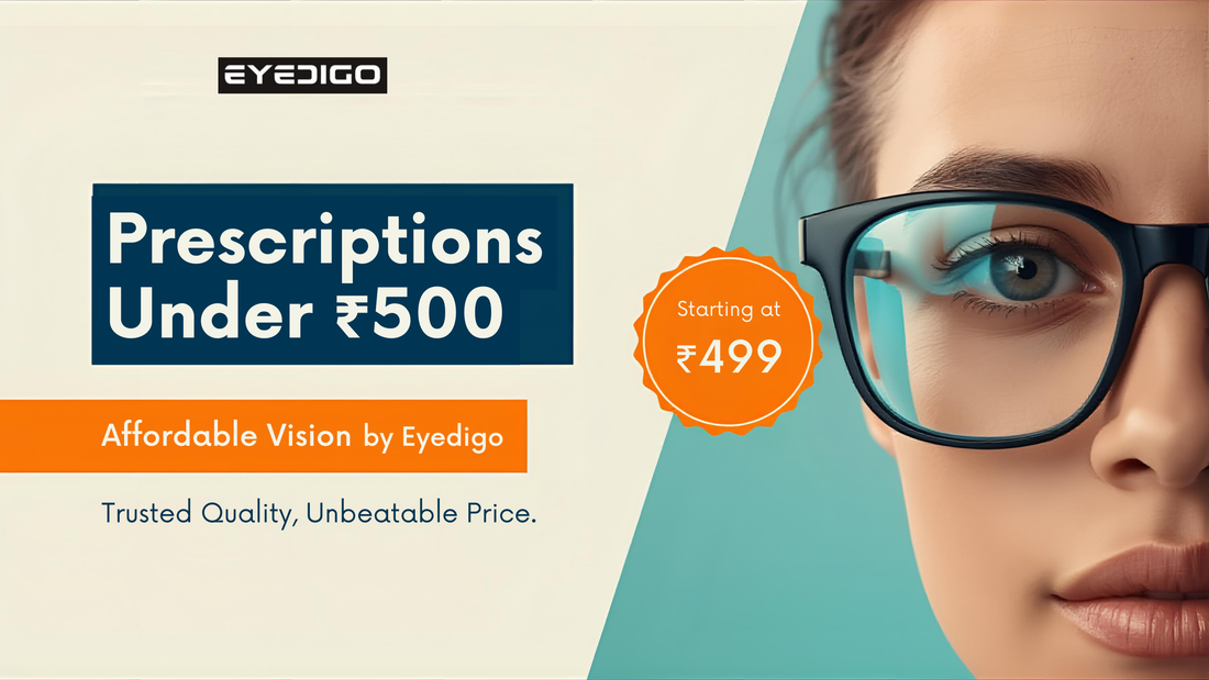 Prescription Spectacles Under ₹500 – Affordable Vision by Eyedigo.