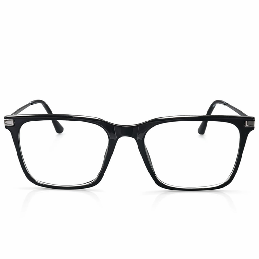 Black eyeglasses premium prescription glasses,power sungalsses