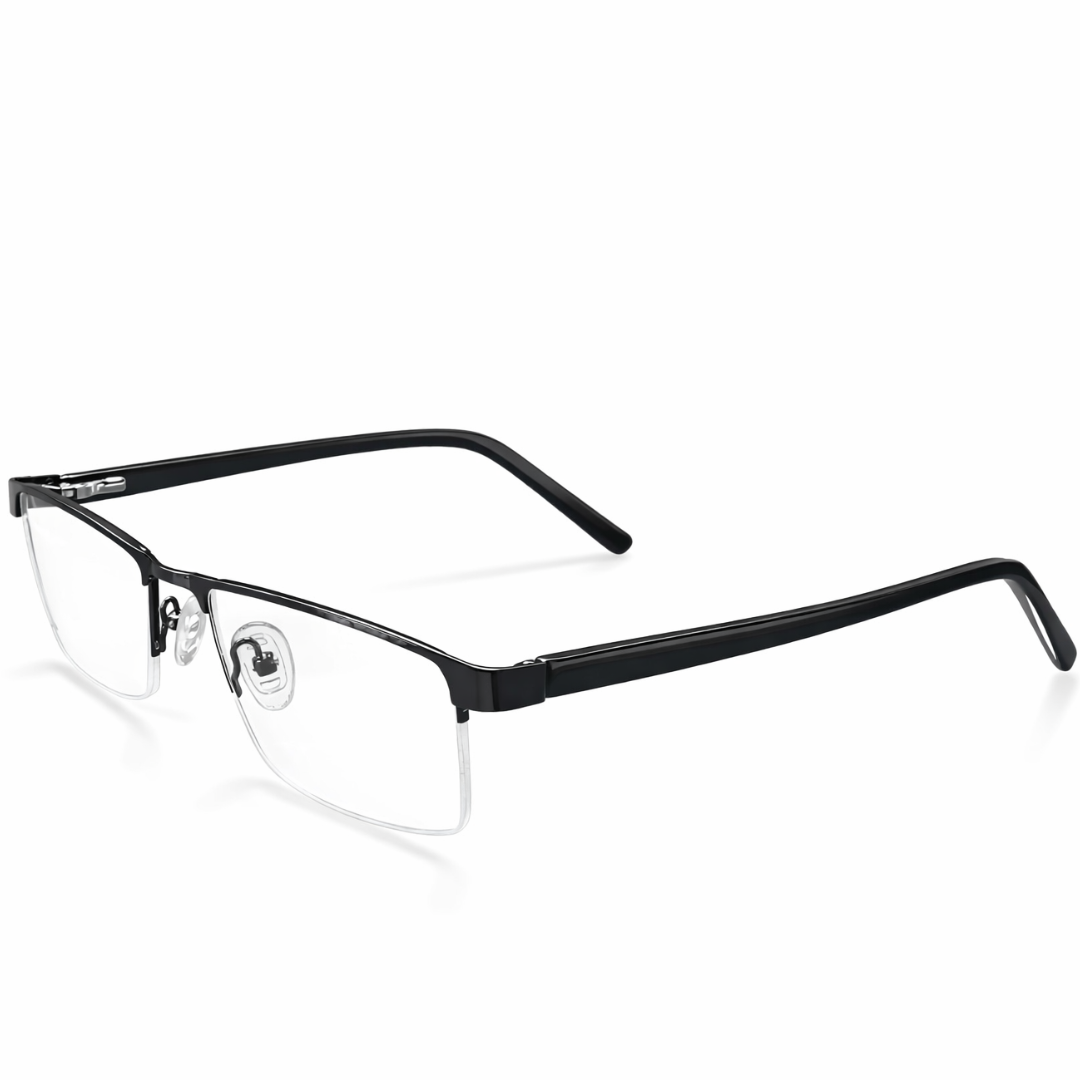 Black eyeglasses premium prescription glasses,power sungalsses