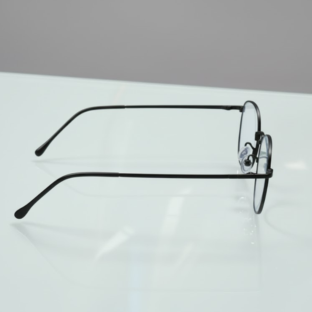 Round BlueBlock Screen Glasses for Unisex E05-0001-1