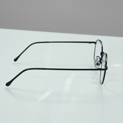 Round BlueBlock Screen Glasses for Unisex E05-0001-1