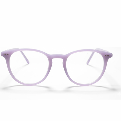 Purple Round Small BlueBlock Screen Glasses for Unisex E05-0032-1