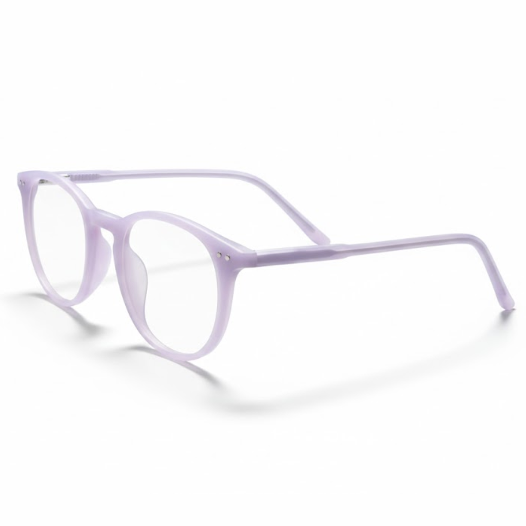 Purple Round Small BlueBlock Screen Glasses for Unisex E05-0032-1