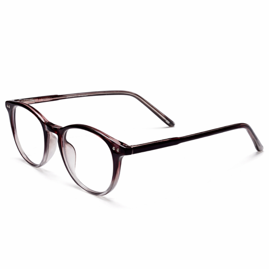 Clear Red Round Small BlueBlock Screen Glasses for Unisex E05-0032-5