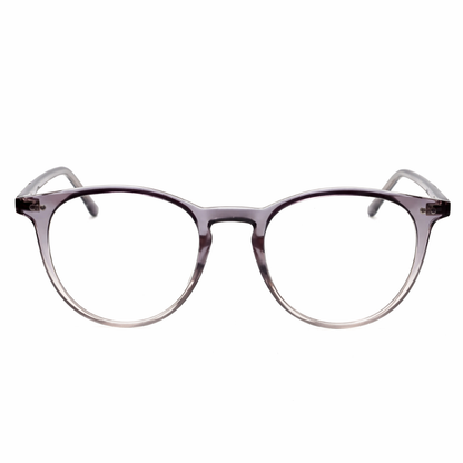 Clear Purple Round Small Frame for Unisex E05-0032-2