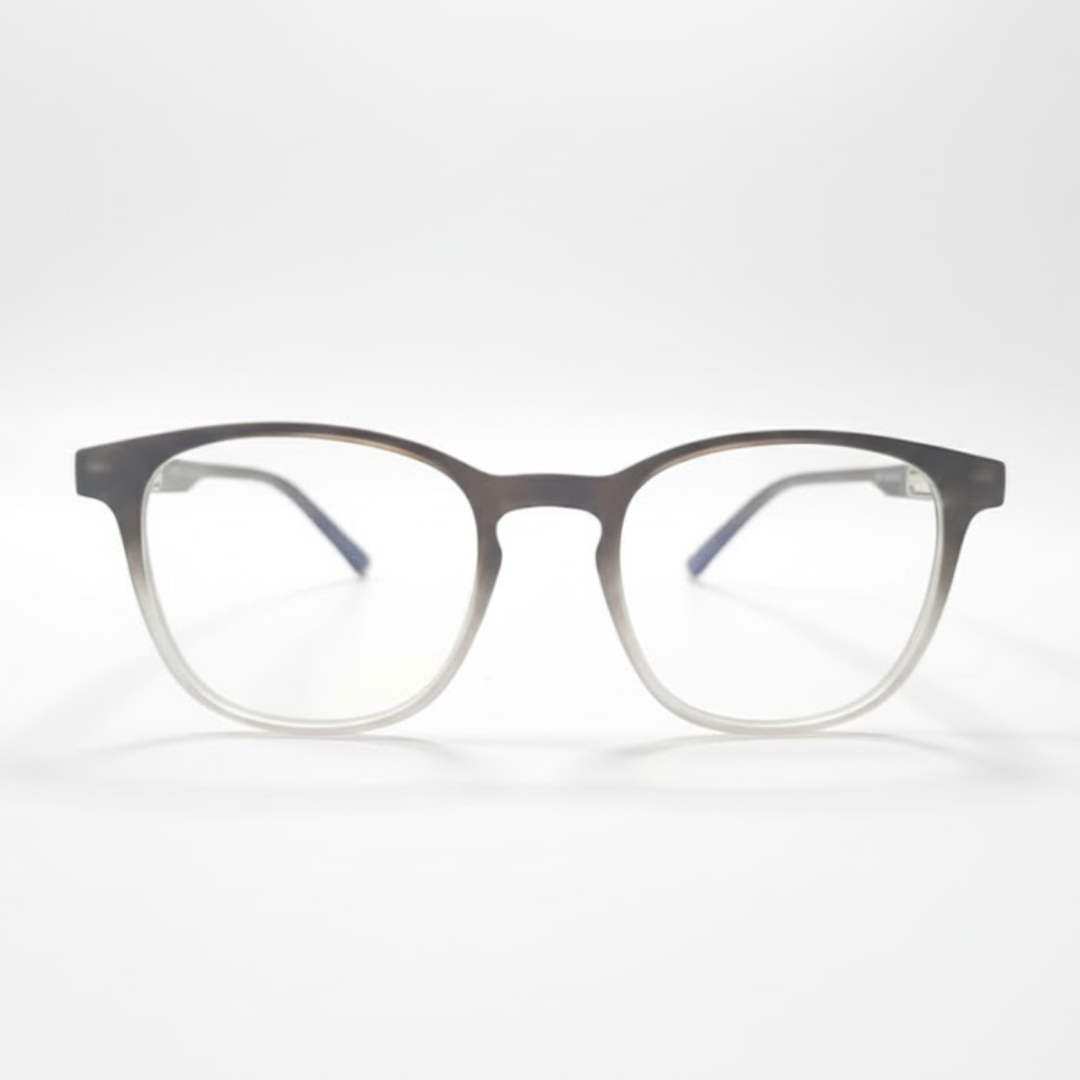 Smokey Black Rectangle Frame for Unisex E05-0006-1