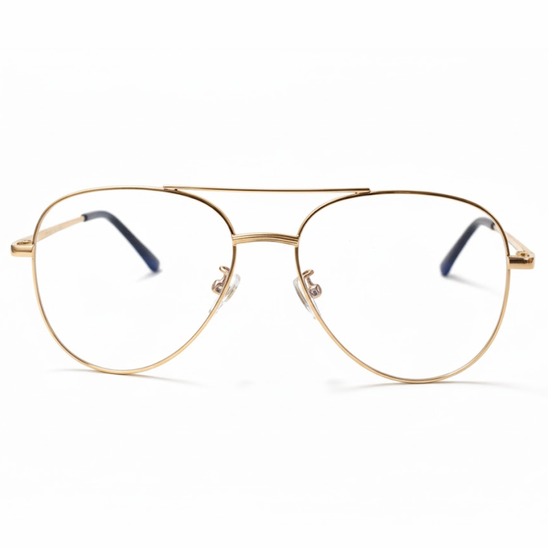 Golden Aviator Frame for Unisex E05-0008-5