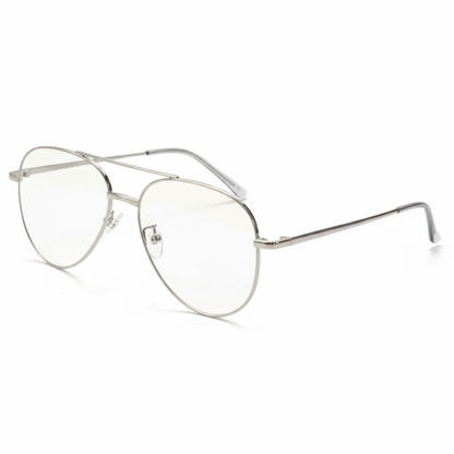 Silver Aviator Frame for Unisex E05-0008-3