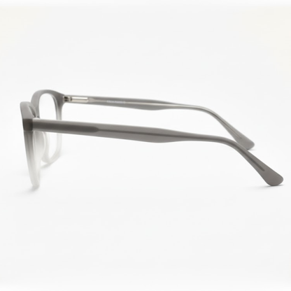 Smokey Gray Rectangle BlueBlock Screen Glasses for Unisex E05-0006-2