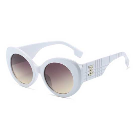 Eyedigo-Smoke Grey x Black Oversized round Power Sunglasses  - E09-0026 6-side