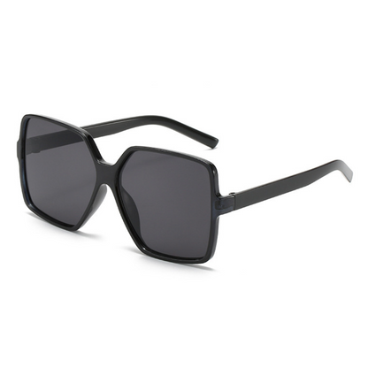 EyedigoBlack X BlackElegant Oversized Square sunglasses - E09-0038 1-side