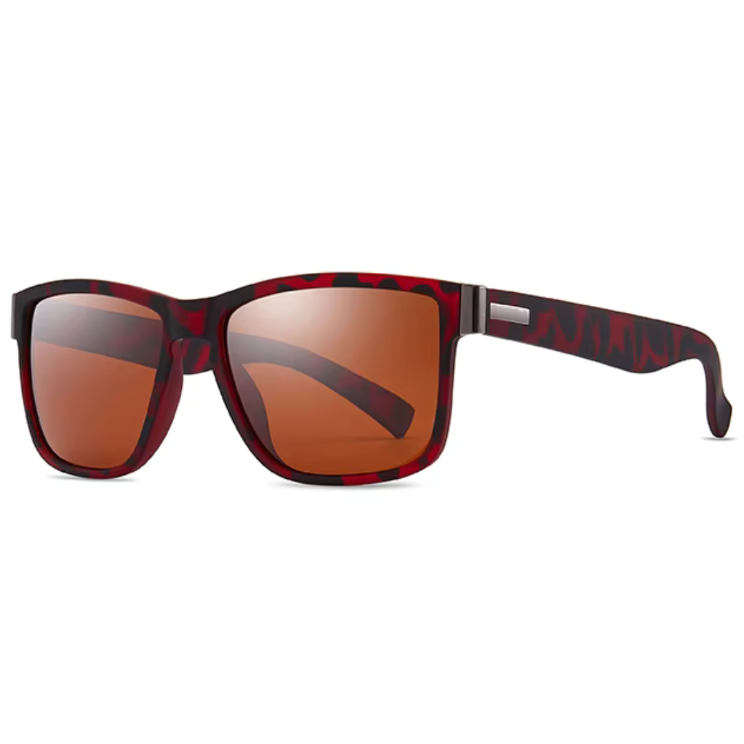 EyedigoBrown X Leopard Wayfarer stylish sunglasses