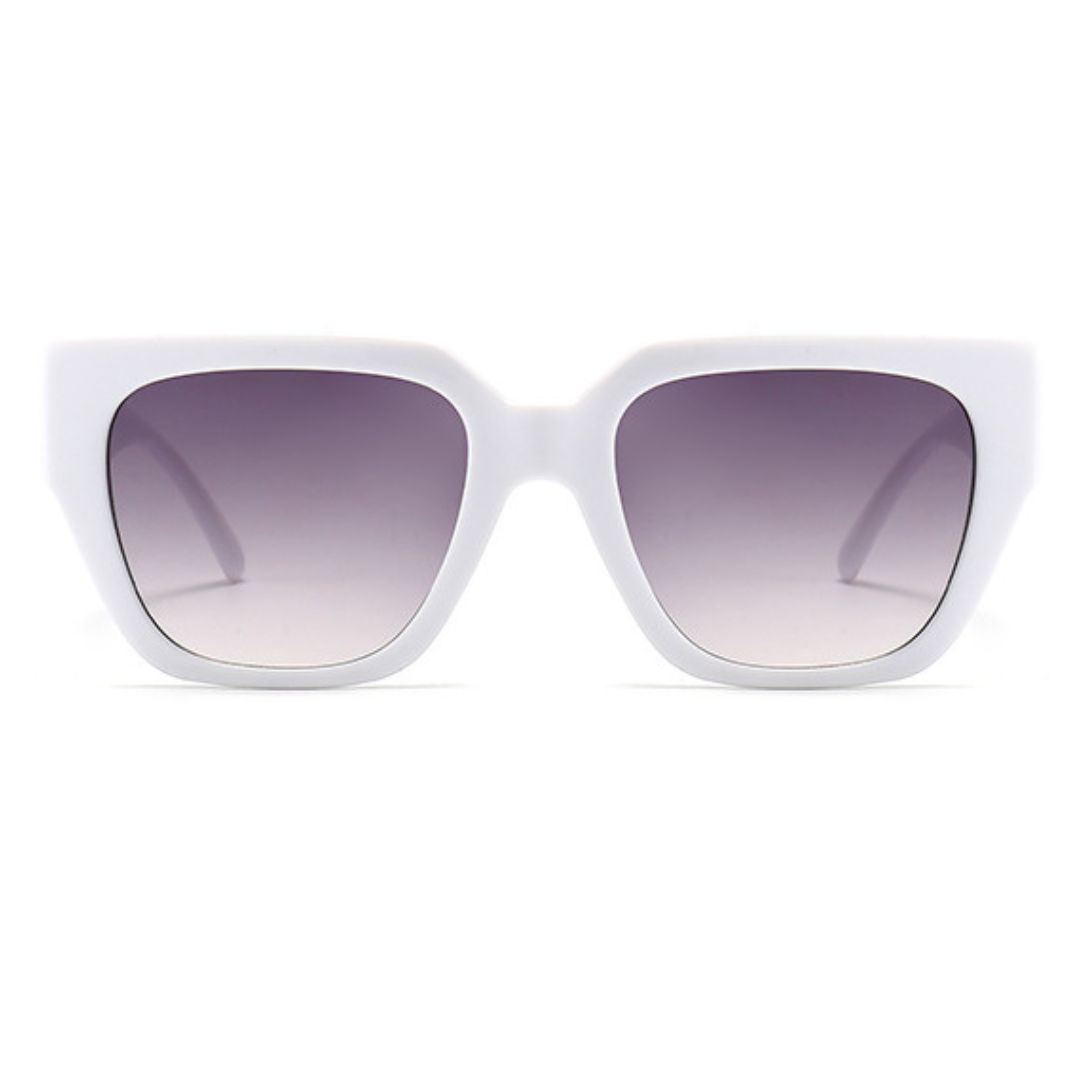 EyedigoLight Purple X WhiteOversized round sunglasses-Oversize - E09-0027 6