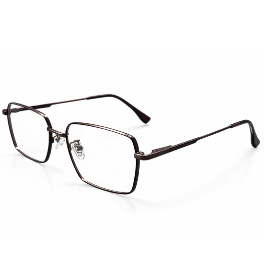Brown Square Medium Frame for Unisex E05-0030-6
