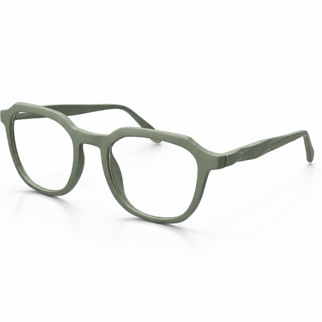 Green Geometric Large Frame for Unisex E05-0029-5