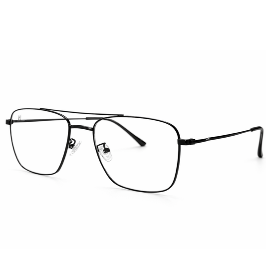 Black Square Large Frame for Unisex E05-0016-8