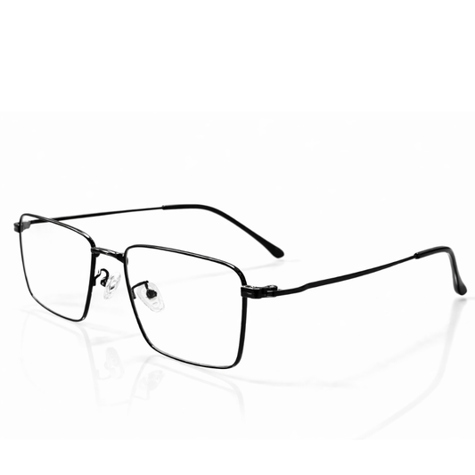 Black Square Medium Frame for Unisex E05-0030-4