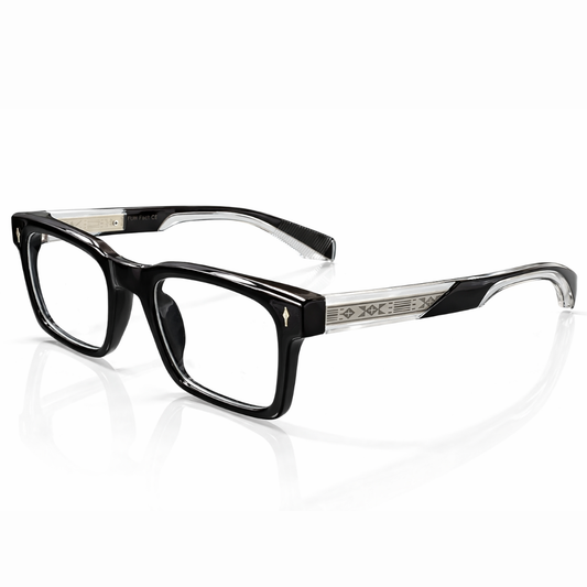 Black Square Medium Frame for Unisex E05-0023-5