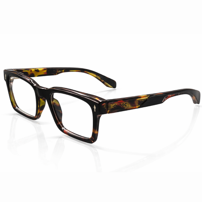 Demi (Leopard) Square Medium Frame for Unisex E05-0023-3