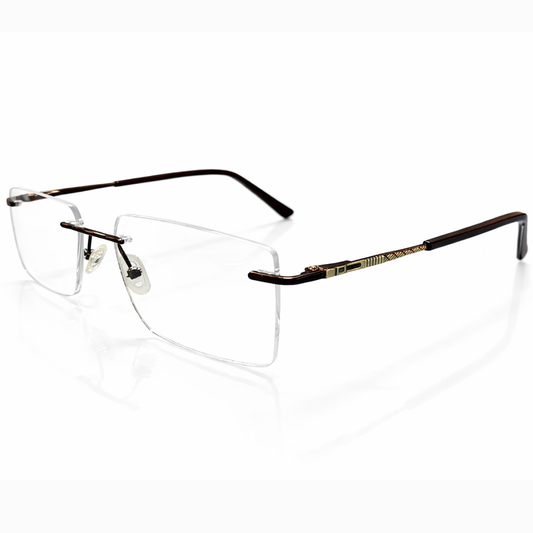 Brown Square Medium Frame for Unisex E05-0018-7